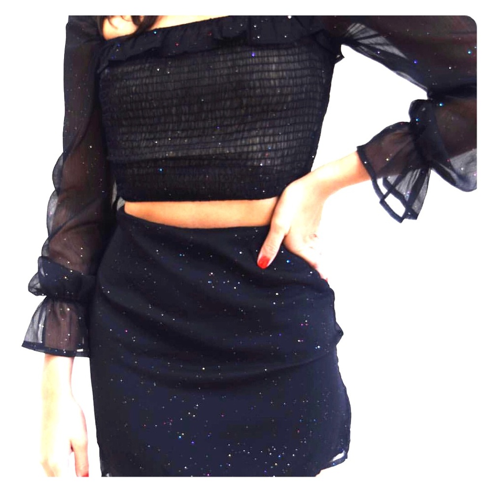 Glittery set